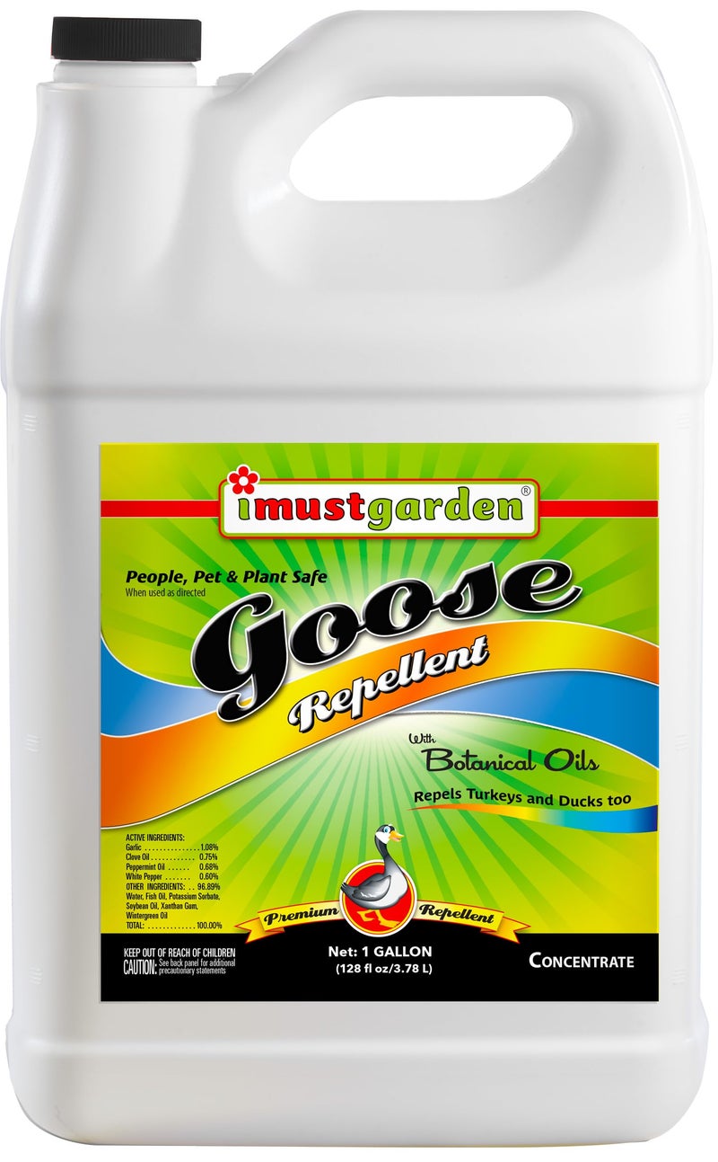 IMUSTGARDEN I Must Garden Goose Repellent - 1 Gallon Concentrate - Image 1
